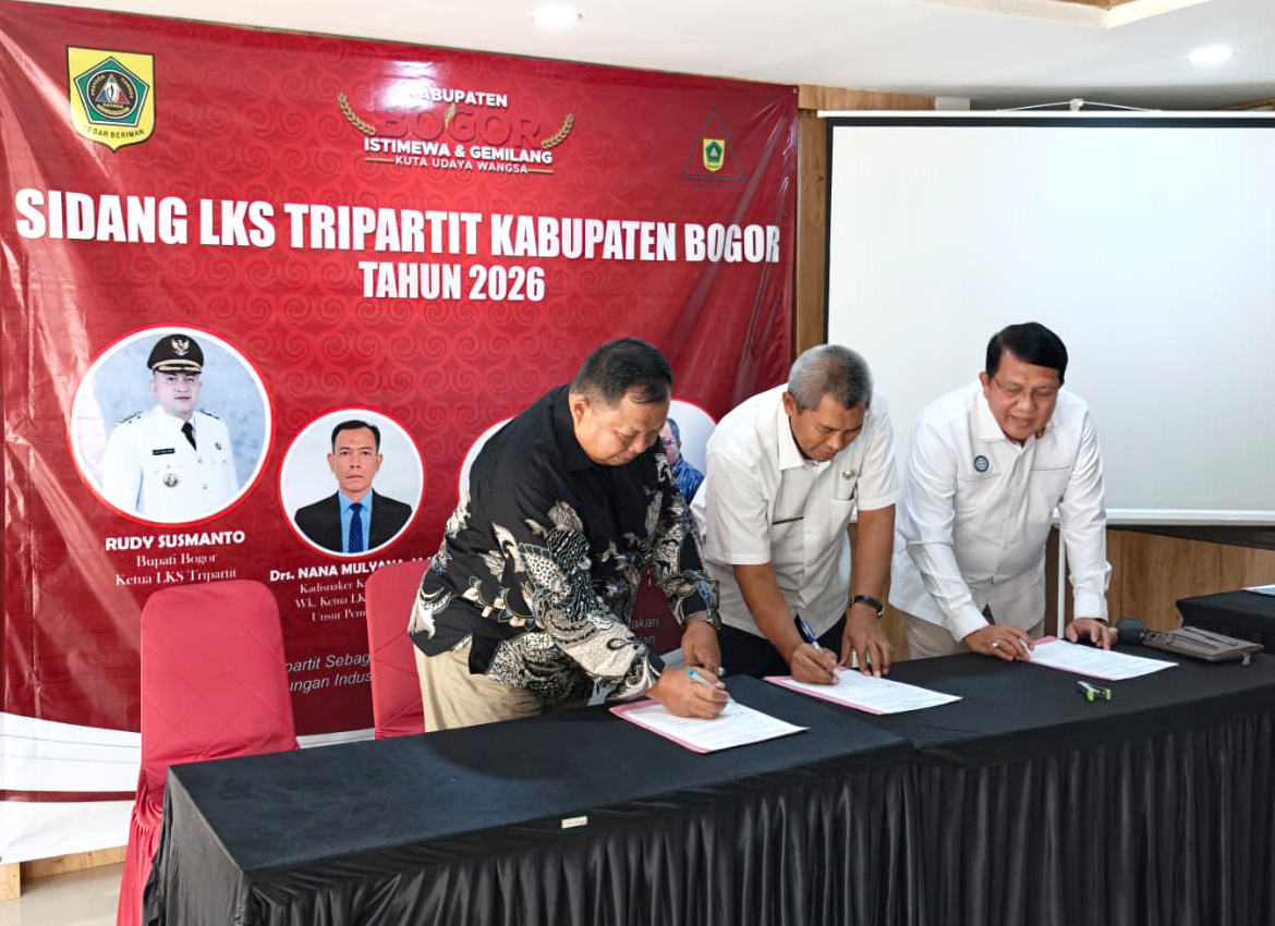 Acara Sidang LKS Tripartit Kabupaten Bogor Tahun 2026